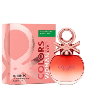 Benetton Colors Rose Intenso Eau De Parfum 50 ml